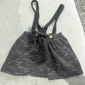 ZARA striped pinafore